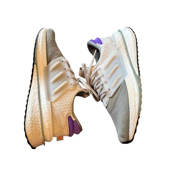 Adidas X_PLRBOOST SHOES in Silver/Pebble Size 10 - Picture 3 of 8